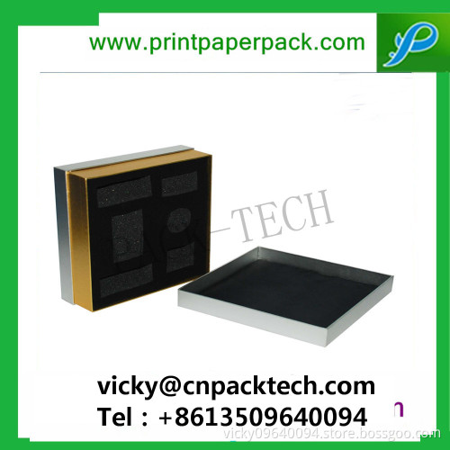 Custom High End Cardboard Candy Box Christmas Paper Gift Box Chocolate Box with Dividers Jewelry Boxes with EVA Insert